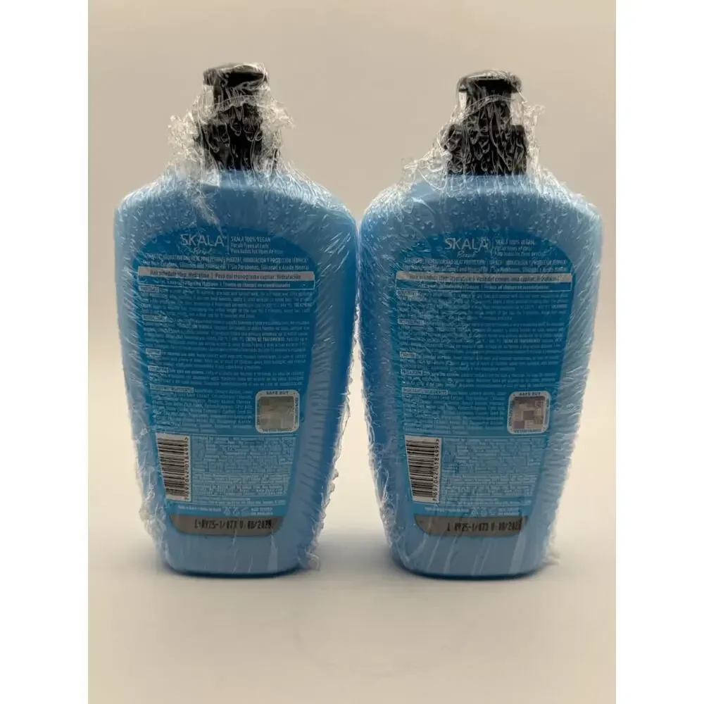 Skala Mais Cachos 3-in-1 Leave-In Hair Cream 250g Lot of 2 Vegan New Brazil